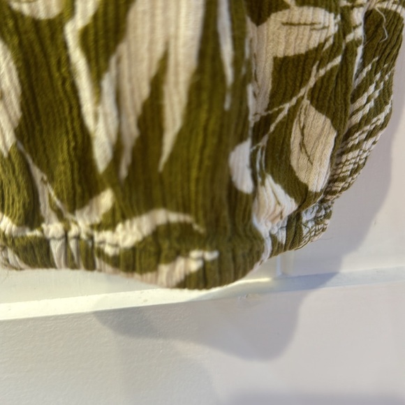 Boho tropical pattern yoga pants - Picture 3 of 5